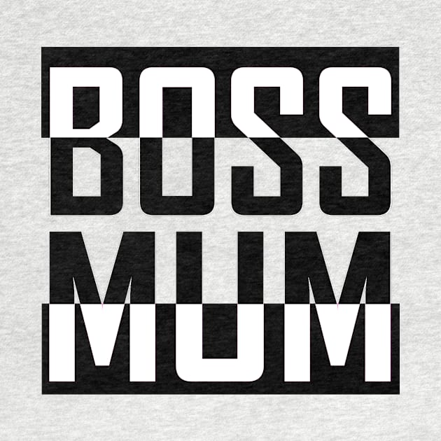 Boss Mum Black by Penciligram